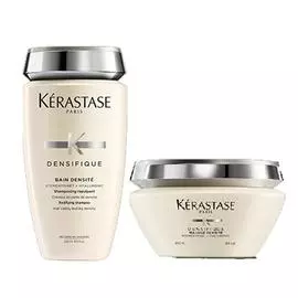 Kerastase Комплект Денсифик Шампунь-Ванна для уплотнения волос, 250мл+Маска для восстановления волос, 200мл (Kerastase, Densifique)