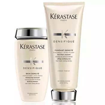 Kerastase Набор Densifique Легкий уход на каждый день для плотности и мягкости волос: Шампунь 250 мл + Молочко 200 мл (Kerastase, Densifique)