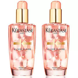 Kerastase Набор Эликсир Ультим Масло для окрашенных волос 2 шт х 100 мл (Kerastase, Elixir Ultime)