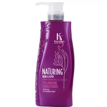 Kerasys Кондиционер для волос объем и эластичность с морскими водорослями 500 мл (Kerasys, Naturing)