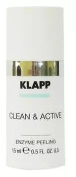 Klapp Энзимный пилинг Enzyme peeling, 15 мл (Klapp, Clean &amp; active)
