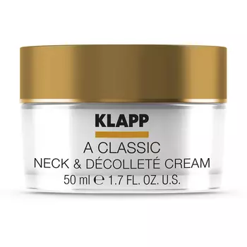 Klapp Крем для шеи и декольте Neck &amp; Decollete Cream, 50 мл (Klapp, A classic)