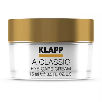 Klapp Крем-уход для кожи вокруг глаз Eye Care Cream, 15 мл (Klapp, A classic)