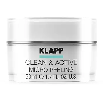 Klapp Микропилинг CLEAN &amp; ACTIVE Micro Peeling, 50 мл (Klapp, Clean &amp; active)