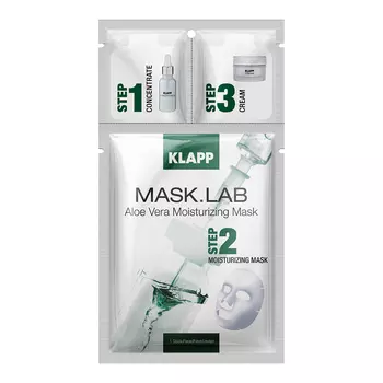 Klapp Набор Aloe Vera Moisturizing Mask, 1 шт (Klapp, Mask.Lab)