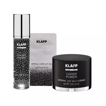 Klapp Набор "Энергия Икры" 40 мл+ 30 мл+ 4*6 мл (Klapp, CAVIAR POWER)