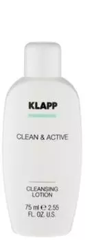 Klapp Очищающее молочко, 75 мл (Klapp, Clean &amp; active)