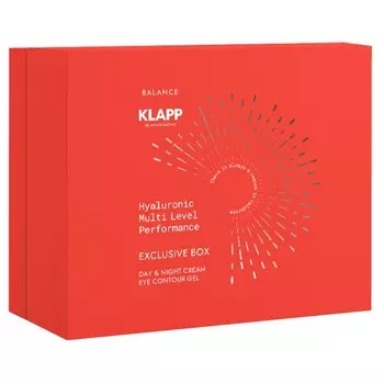 Klapp Подарочный набор увлажняющих средств Balance Core Set: крем 50 мл + гель для век 15 мл (Klapp, Multi Level Performance)