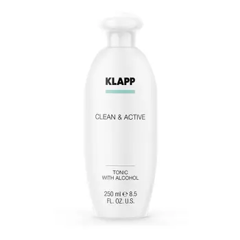 Klapp Тоник со спиртом Tonis with Alcohol, 250 мл (Klapp, Clean &amp; active)