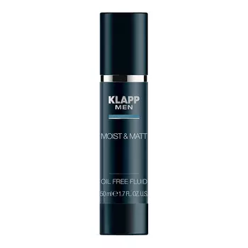 Klapp Увлажняющий и матирующий флюид Men Moist &amp; Matt Oil Free Fluid, 50 мл (Klapp, Men)
