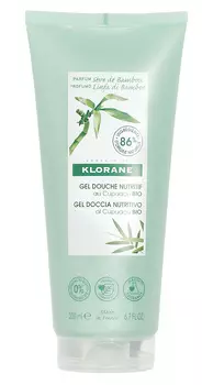 Klorane Питательный гель для душа "Молочко бамбука" с органическим маслом купуасу, 200 мл (Klorane, Body care)