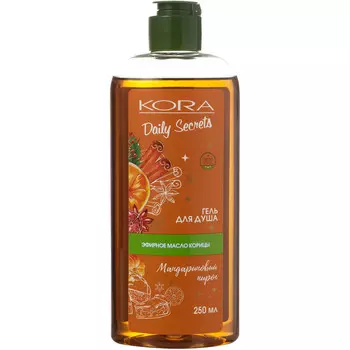 Кора Гель для душа «Мандариновый пирог», 250 мл (Кора, Daily Secrets)
