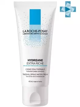 La Roche-Posay Увлажняющий крем для чувствительной кожи, склонной к сухости Riche, 40 мл (La Roche-Posay, Hydreane)