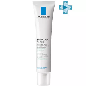 La Roche-Posay Корректирующий крем-гель для проблемной кожи против несовершенств и постакне DUO(+), 40 мл (La Roche-Posay, Effaclar)