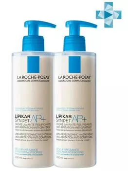 La Roche-Posay Комплект Синдэт АП+, 2х400 мл (La Roche-Posay, Lipikar)