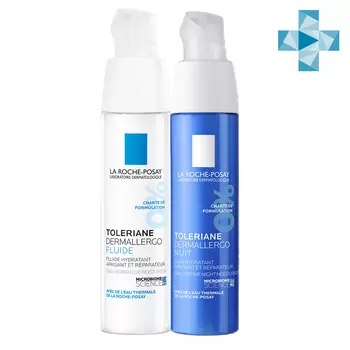 La Roche-Posay Набор Dermallergo для интенсивного ухода за чувствительной кожей (La Roche-Posay, Toleriane)