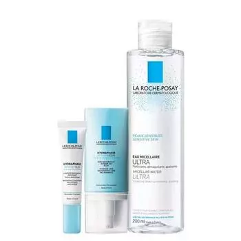 La Roche-Posay Набор Hydraphase Legere 50 мл + Hydraphase Eyes 15 мл + Micellar water 200 мл (La Roche-Posay, Hydraphase)
