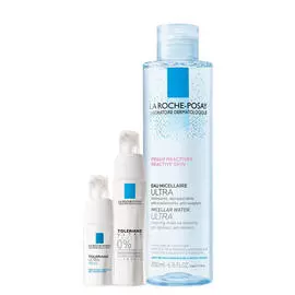 La Roche-Posay Набор Ultra Fluid 40 мл + Ultra Eyes 20 мл + Micellar water 200 мл (La Roche-Posay, Toleriane)