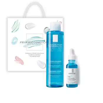 La Roche-Posay Подарочный набор (антивозрастная сыворотка 30 мл + увлажняющий тоник 200 мл) (La Roche-Posay, Hyalu B5)