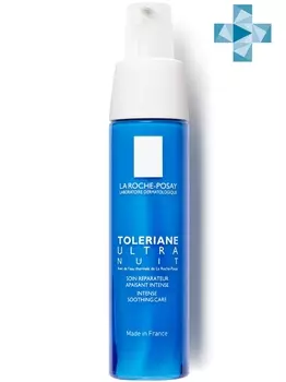La Roche-Posay Ночной уход интенсивного действия для кожи лица и контура глаз Ultra Nuit, 40 мл (La Roche-Posay, Toleriane)
