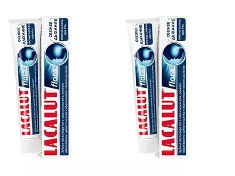 Lacalut Набор Зубная паста flora*2 штуки (Lacalut, Зубные пасты)