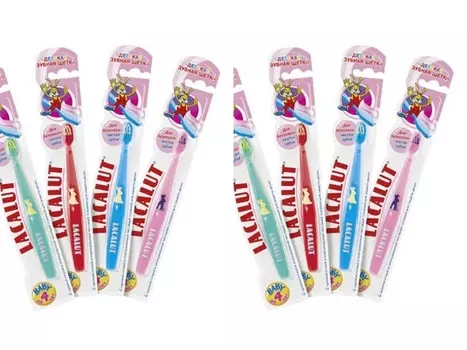 Lacalut Набор Зубная щетка Бейби до 4 лет*2 штуки (Lacalut, Зубные щётки)