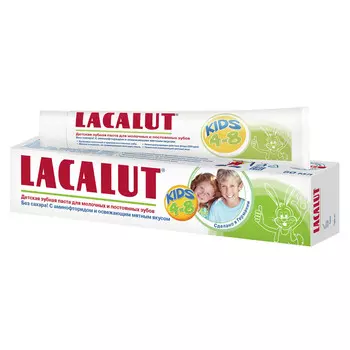 Lacalut Зубная паста Кидс 4-8 лет 50 мл (Lacalut, Зубные пасты)