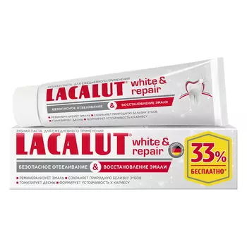 Lacalut Зубная паста White &amp; Repair, 100 мл (Lacalut, Зубные пасты)