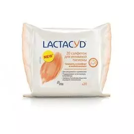 Lactacyd Салфетки влажные для интимной гигиены, 15 шт (Lactacyd, Базовый уход)