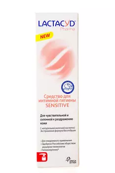Lactacyd Средство для интимной гигиены для чувствительной кожи 250 мл (Lactacyd, Раздражение)