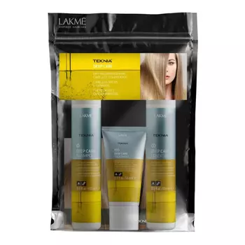 Lakme Дорожный набор восстанавливающий (шампунь 100 мл, кондиционер 100 мл, маска 50 мл) (Lakme, Teknia)
