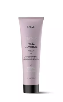 Lakme Крем для волос, подчеркивающий кудри Frizz Control Cream, 150 мл (Lakme, Teknia)