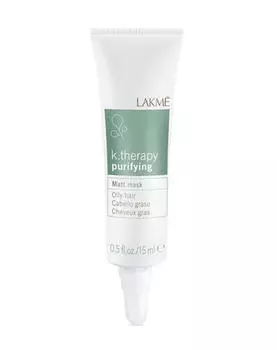 Lakme Маска для жирных волос с матирующим эффектом Matt Oily Hair, 6х15 мл (Lakme, K.Therapy)