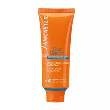 Lancaster Крем-комфорт "Сияющий загар" SPF50, 50 мл (Lancaster, Sun Beauty)