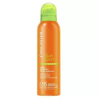 Lancaster Солнцезащитный спрей с возможным нанесением на влажную кожу для идеального загара SPF 15, 200 мл (Lancaster, Sun Sport)