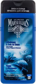 LE PETIT MARSEILLAIS Гель-шампунь для мужчин «Кедр и Минералы» 3 в 1, 650 мл (LE PETIT MARSEILLAIS, Для тела)