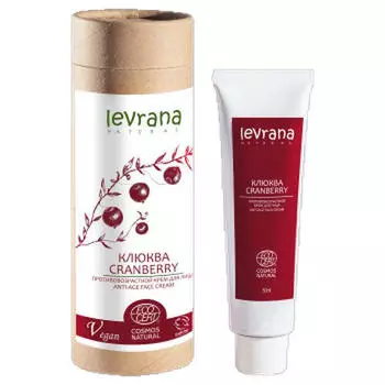 Levrana Крем для лица "Клюква" 40+ антивозрастной, 50 мл (Levrana, Для лица)