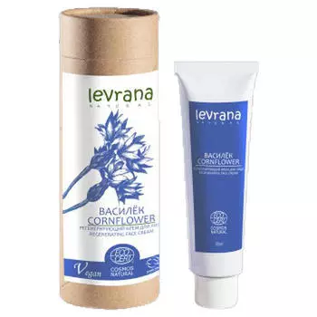 Levrana Крем регенерирующий для лица и зоны декольте "Василек", 50 мл (Levrana, Для лица)