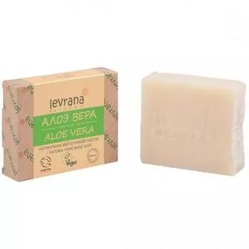 Levrana Натуральное мыло ручной работы "Алоэ", 100 г (Levrana, Для тела)