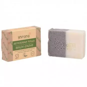 Levrana Натуральное мыло ручной работы "Березовая роща", 100 г (Levrana, Для тела)