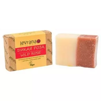 Levrana Натуральное мыло ручной работы "Роза", 100 г (Levrana, Для тела)