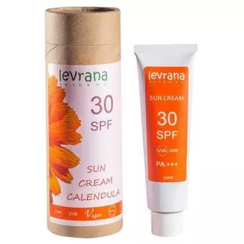 Levrana Солнцезащитный крем "Календула", SPF30, 50 мл (Levrana, Защита от солнца)