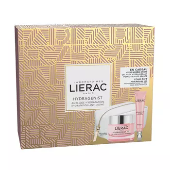 Lierac Набор Гидраженист: Гель- крем кислородный увлажняющий 50 мл + Увлажняющий гель для контура глаз15 мл (Lierac, Hydragenist)