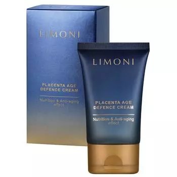 Limoni Антивозрастной крем с плацентой Age Defenсe для лица, 50 мл (Limoni, Placenta)