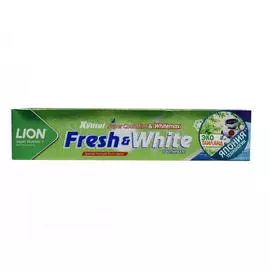 Lion Thailand Отбеливающая зубная паста "Суперпрохладная мята", 160 г (Lion Thailand, Fresh &amp; White)