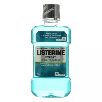 Listerine Ополаскиватель для полости рта "Защита десен", 250 мл (Listerine, Ополаскиватели)
