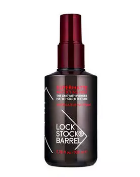 Lock Stock &amp; Barrel Спрей для объема и небрежных укладок SuperMatte mattifyng mist, 100 мл (Lock Stock &amp; Barrel, Стайлинг)