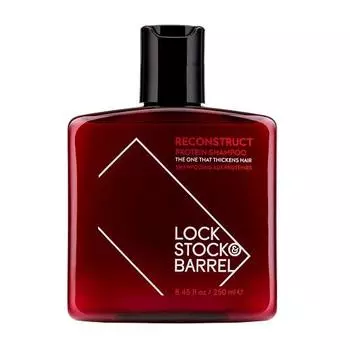 Lock Stock &amp; Barrel Укрепляющий шампунь с протеином для тонких волос 250 мл (Lock Stock &amp; Barrel, Reconstruct)