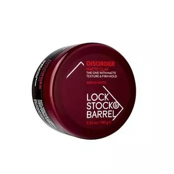 Lock Stock &amp; Barrel Жесткая матовая глина, степень фиксации (5) 100 гр (Lock Stock &amp; Barrel, Argile Matte)