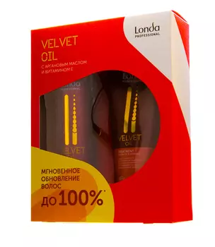 Londa Professional Подарочный набор Velvet Oil: Шампунь, 250 мл + Маска, 200 мл (Londa Professional, Уход за волосами)